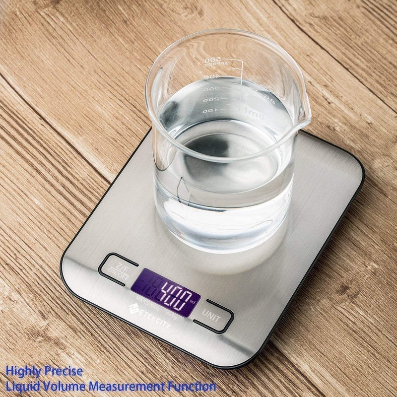 Fagva Kitchen Scale Digital Weight Scale Machine Jewellery Gold Weighing Scale Weigth Checking Device Stainless Steel Weight Measuring Scale - Image 4