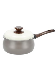 ALBERTO 7 Piece Ceramic Cookware Set Belly Shaped With Cream Lids  - Image 5