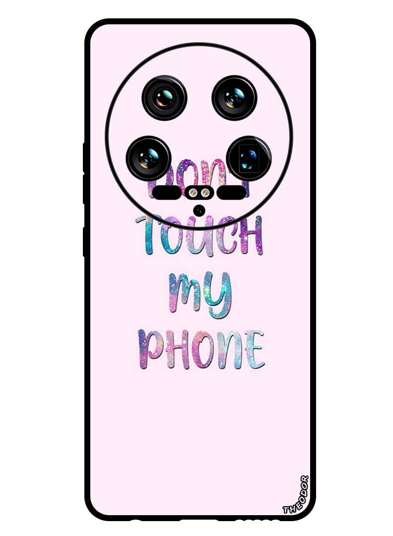 Theodor Protective Case Anti Scratch Shock Proof Bumper Cover For Xiaomi 14 Ultra Dont Touch My Phone - Image 1