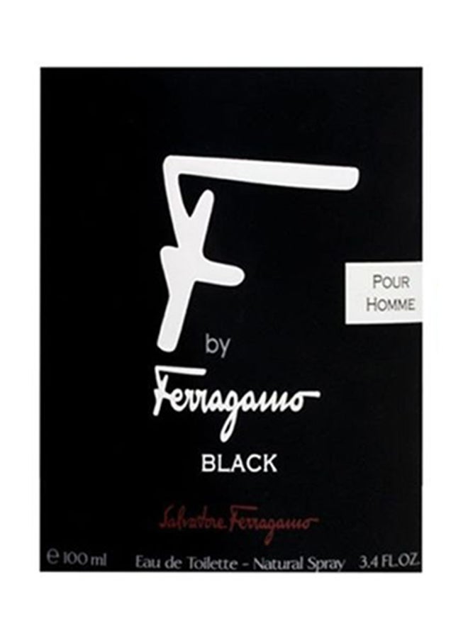 Salvatore Ferragamo F By Ferragamo Black EDT 100ml 100ml - Image 3