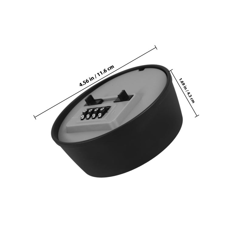 House Key Lock Box Key Lock Box Resettable Code Combination Keys Lock Box Key Lock Box Outdoor Lock Box Keys Code Combination Lock Security Lock Box - Image 2