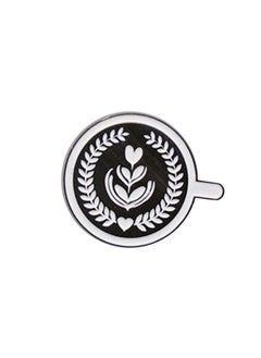 Coffee brooch drawing