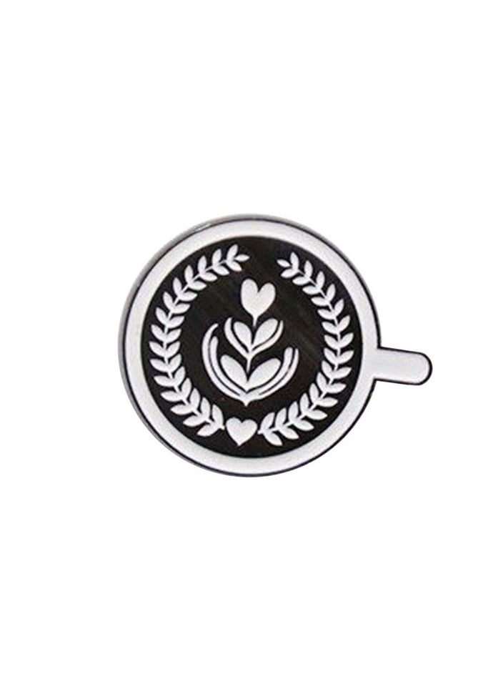 MIBRU - Coffee brooch drawing - Image 1