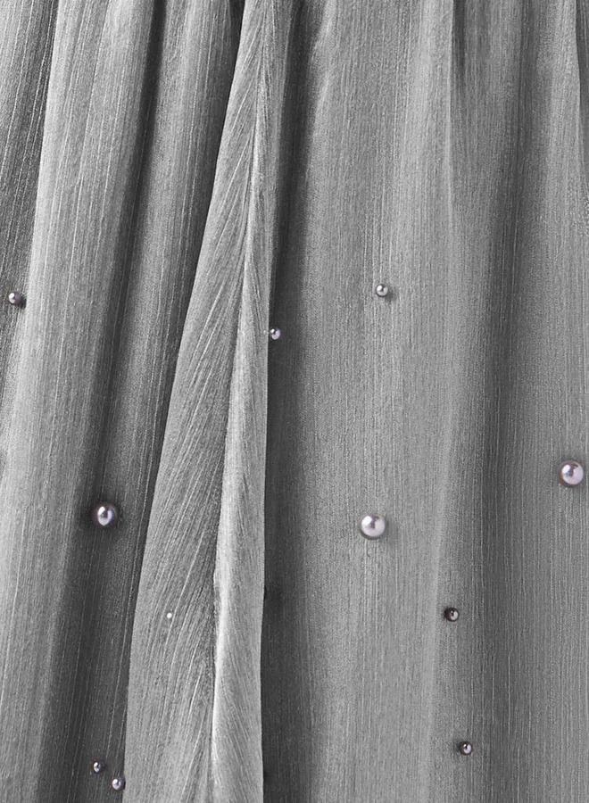 سبلاش فيڤ Midi A-line Skirt with Elasticated Waistband