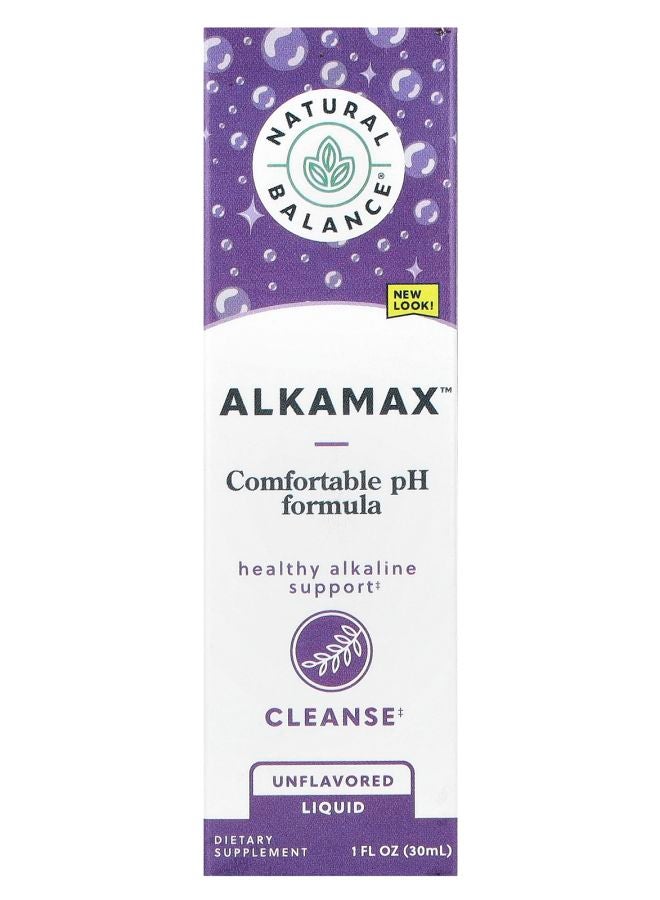 Natural Balance AlkaMax Comfortable pH Liquid Formula Unflavored 1 fl oz (30 ml)