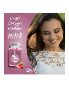 SUNRISE Hair Vitamins Biotin 2500mcg Gummies 30's | Enriched With Vitamin C, Vitamin E, Zinc & Folic Acid For Stronger and Thicker Hair  - Image 3