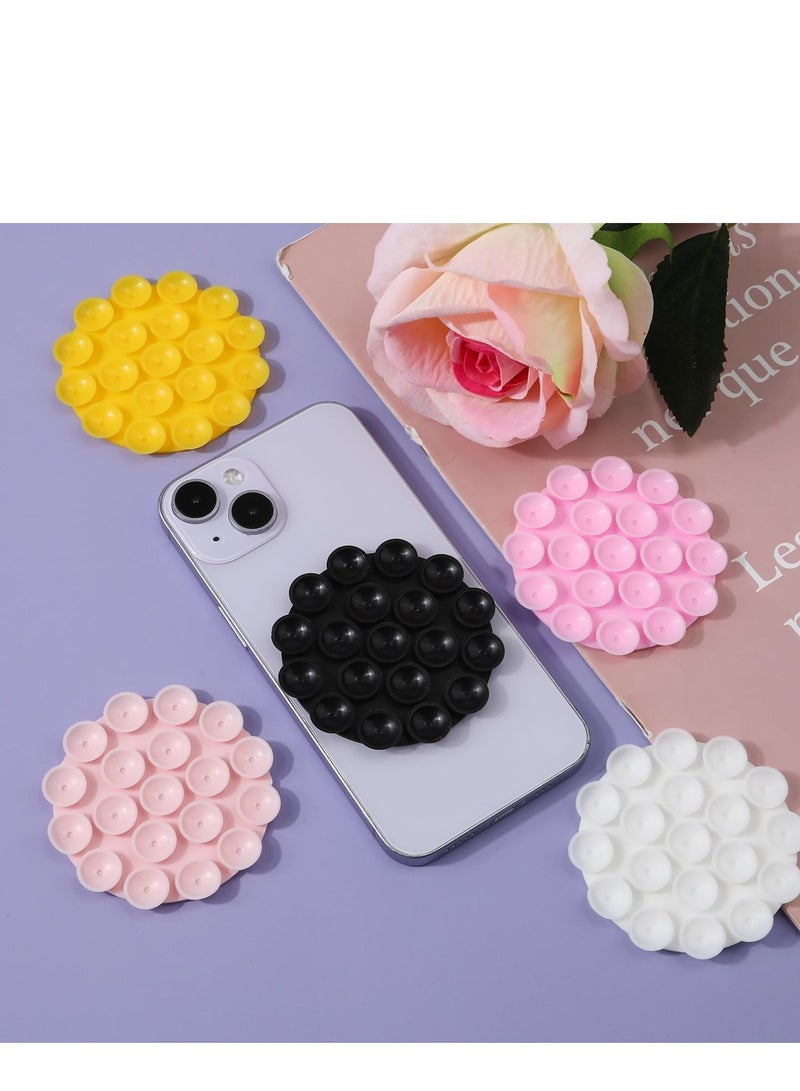 Silicone Suction Cup Phone Case Mount Double Sided, Phone Accessories Hands-Free Strong Grip Holder for Selfies and Videos, Silicon Phone Stand for iPhone and Android (Baby Blue)  - Image 3