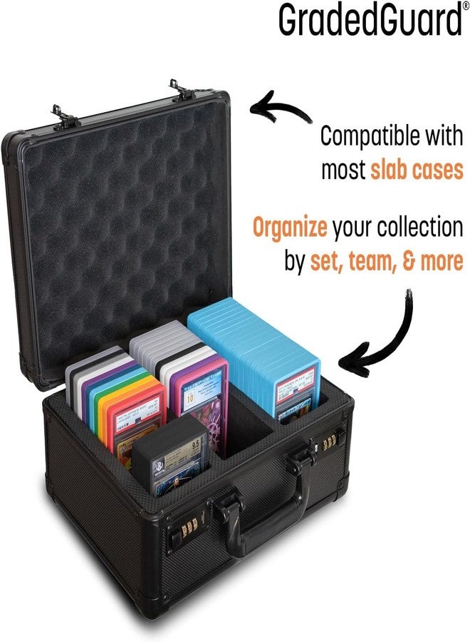 GradedGuard Graded Card Guard Case for Standard BGS Slab Case | Metallic Colors | Matte Finish | Stackable | Made to Fit BGS | Solid TPU and PC Design. (Gold) - Image 5