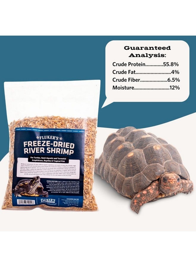 Fluker's Fluker's Freeze Dried River Shrimp for Reptiles, Packed with Protein and Essential Nutrients, 1 lb. Value Pack - Image 2