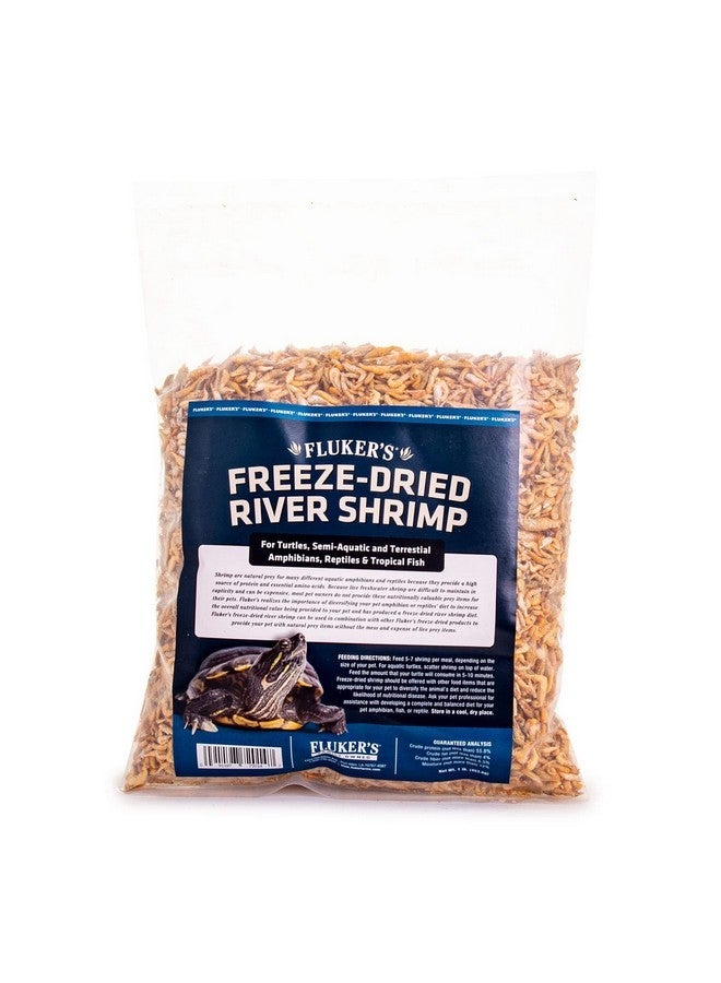 Fluker's Fluker's Freeze Dried River Shrimp for Reptiles, Packed with Protein and Essential Nutrients, 1 lb. Value Pack - Image 1