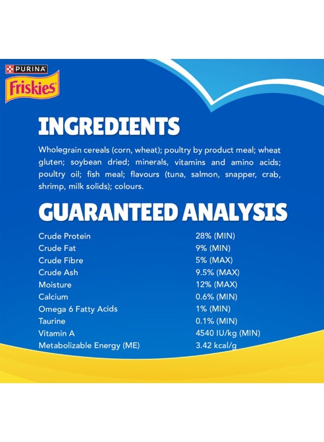 Purina Friskies Adult Seafood Sensations Dry Cat Food - Image 4