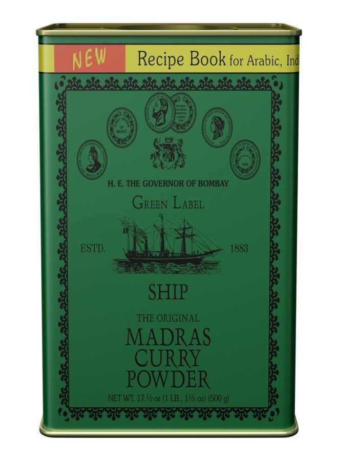 SHIP Madras Curry Powder 500g | Authentic Indian Curry Masala Powder Blend with 15+ Spices | Sabzi, Biryani, Garam Masala & Chicken Curry Powder | Indian Spice Mix | Airtight Tin + Recipe Book - Image 4