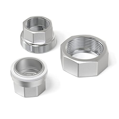 TAISHER 2PCS 304 Stainless Steel Union，3/4" NPT Female Cast Pipe Fitting - Image 2