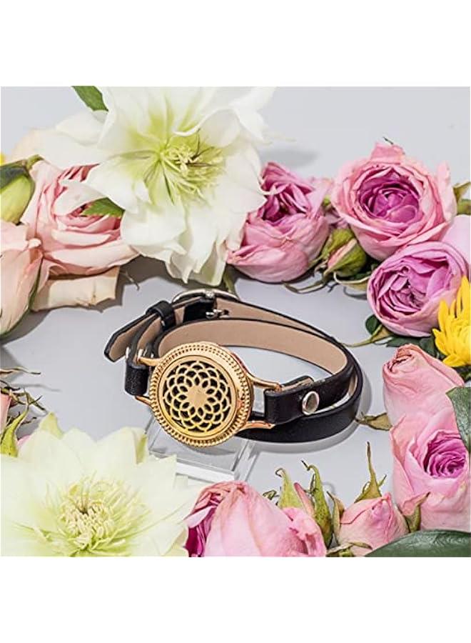 Arabest Aroma Therapy Oil Diffuser Meditation Bracelet - Scent Holder Yoga Wrap Bracelet Women's Novelty Jewelry Gift  - Image 2