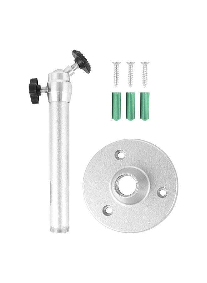 حامل تثبيت على الحائط لجهاز بروجيكتور وكاميرا المراقبة فضي - Image 5