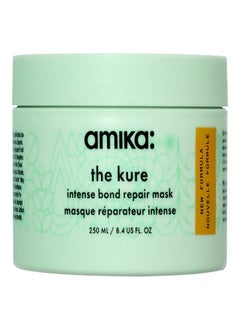 amika Amika The Kure Intense Bond Repair Hair Mask – Deeply Nourishing and Strengthening Hair Treatment with Bond Cure Technology, Plant Butters, and Vegan Proteins for Damaged, Over-Processed, and Chemically Treated Hair – 250 ml / 8.5 oz, Vegan & Cruelty-Free  - Image 1
