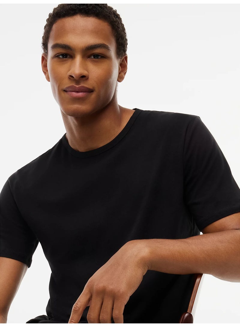 TOMMY HILFIGER 3 Pack Stretch T-Shirt - Image 4