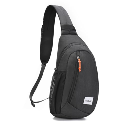 HALOVIE Anti Theft Crossbody Sling Bag RFID Travel Sling Backpack Lightweight Hiking Shoulder Chest Bag for Walking Work - Image 1