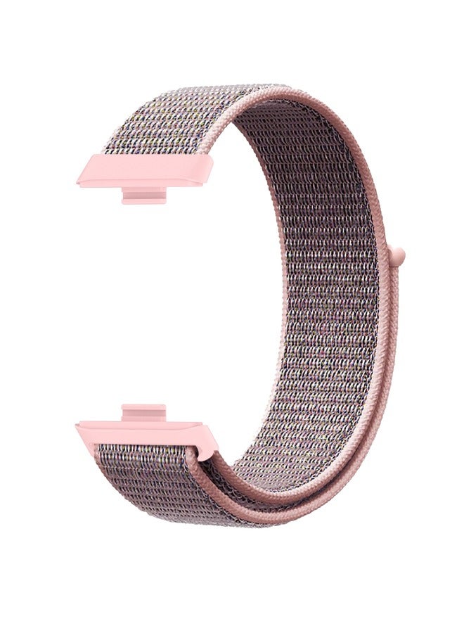 مناسب لـ Huawei Watch Fit 3/FIT 4/FIT 4 Pro Velcro Nylon Loop Strap - Image 2