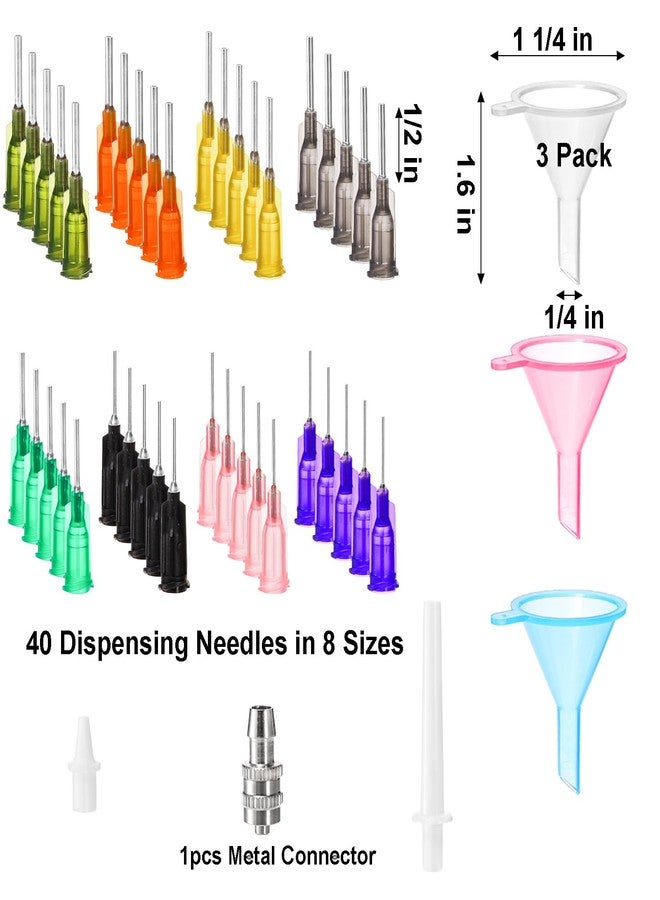 Okllen 150 Pcs Pottery Tools Supplies, Ceramic Precision Applicator, Precision Tips Applicator for Pottery, Ceramic Bottles Glaze Extrusion Bottle 3 Ounce, Clay Tools Set - Image 2