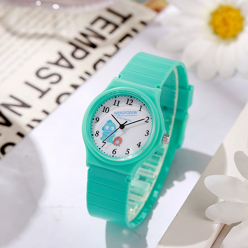 New Sanrio Cartoon Kids Watch Cute Silent Quartz White  - Image 5