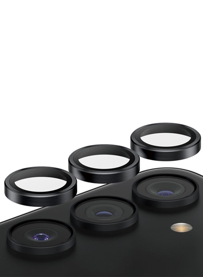 PanzerGlass Hoops Camera Lens Protector Samsung Galaxy S24 and S23 and S23 Plus - Black  - Image 1