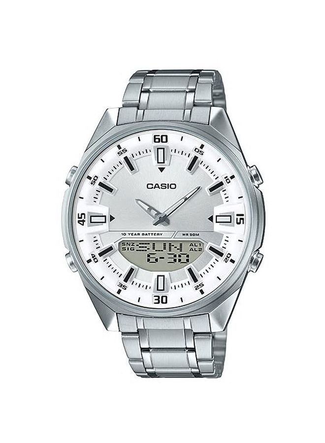 كاسيو ساعة يد رقمية وبعقارب ومقاومة للماء طراز AMW-830D-7AVDF رجال - Image 1