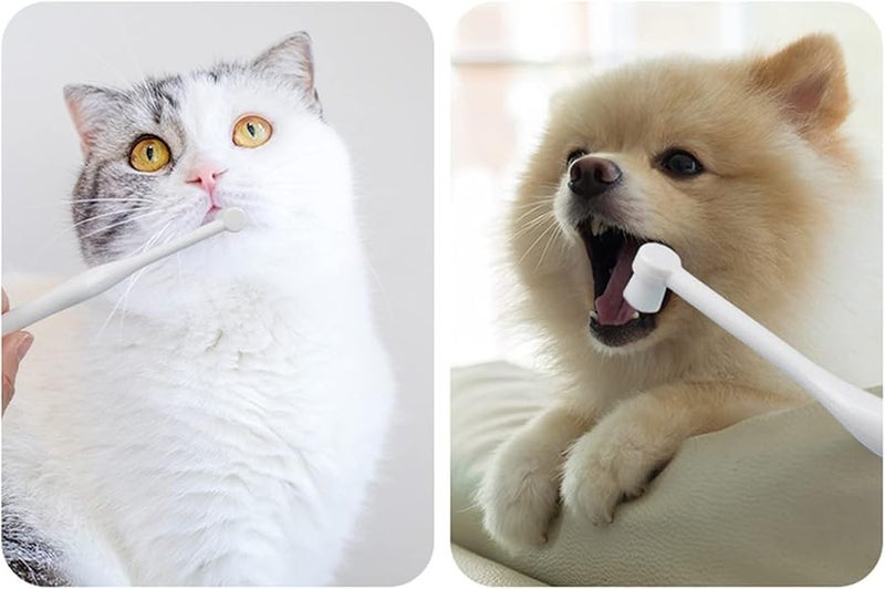 Pet Toothbrush For Cats And Dogs Teeth Hygiene Care Color A - Image 2