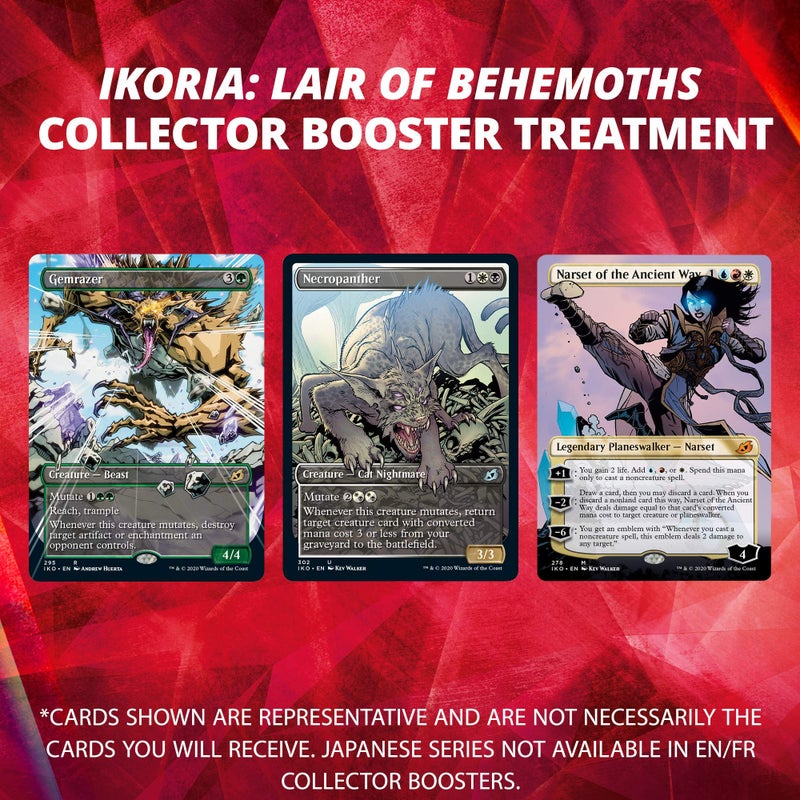 Magic the Gathering Magic: The Gathering Ikoria: Lair of Behemoths Collector Booster | 15 Card Booster Pack | Stylized Collectible Cards (C77470000) - Image 5