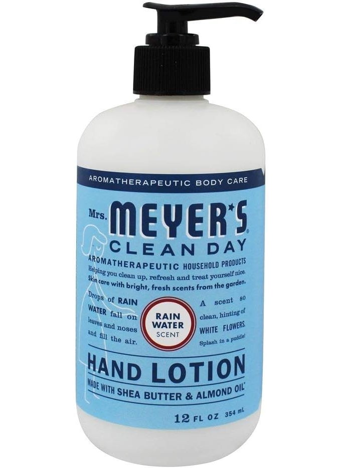 Mrs. Meyer's Clean Day - Mrs Meyers Rainwater Hand Lotion 12 FZ - Image 1