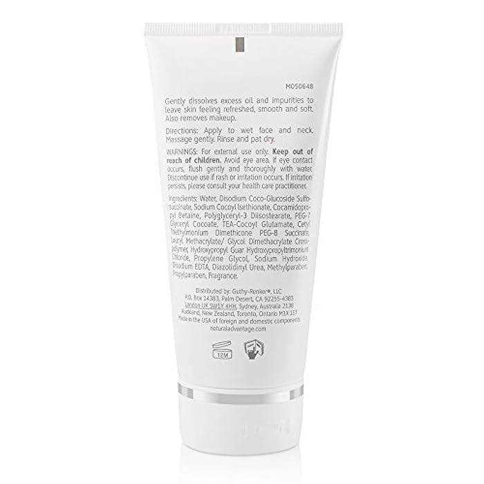 NATURAL ADVANTAGE Daily Cleansing Gel – Gentle Hydrating Wash – Light Fragrance – 6 Ounces by Jane Seymour - Image 2