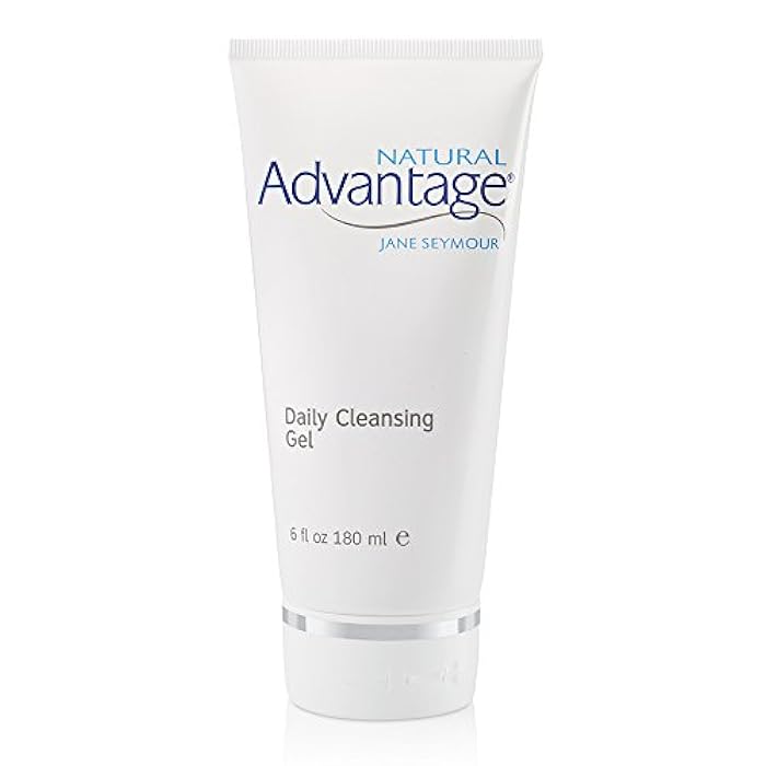 NATURAL ADVANTAGE Daily Cleansing Gel – Gentle Hydrating Wash – Light Fragrance – 6 Ounces by Jane Seymour - Image 1
