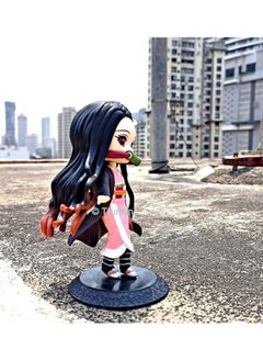 Trunkin Trunkin Demon Slayer Nezuko Kamado Action Figure Kimetsu No Yaiba Multicolor PVC Height - 15CM Figurine to be Assembled (No Box)  - Image 5