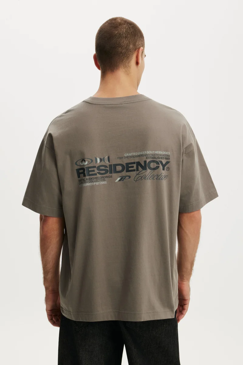 Cotton On  Box Fit Text T-Shirt  | Best Price UAE