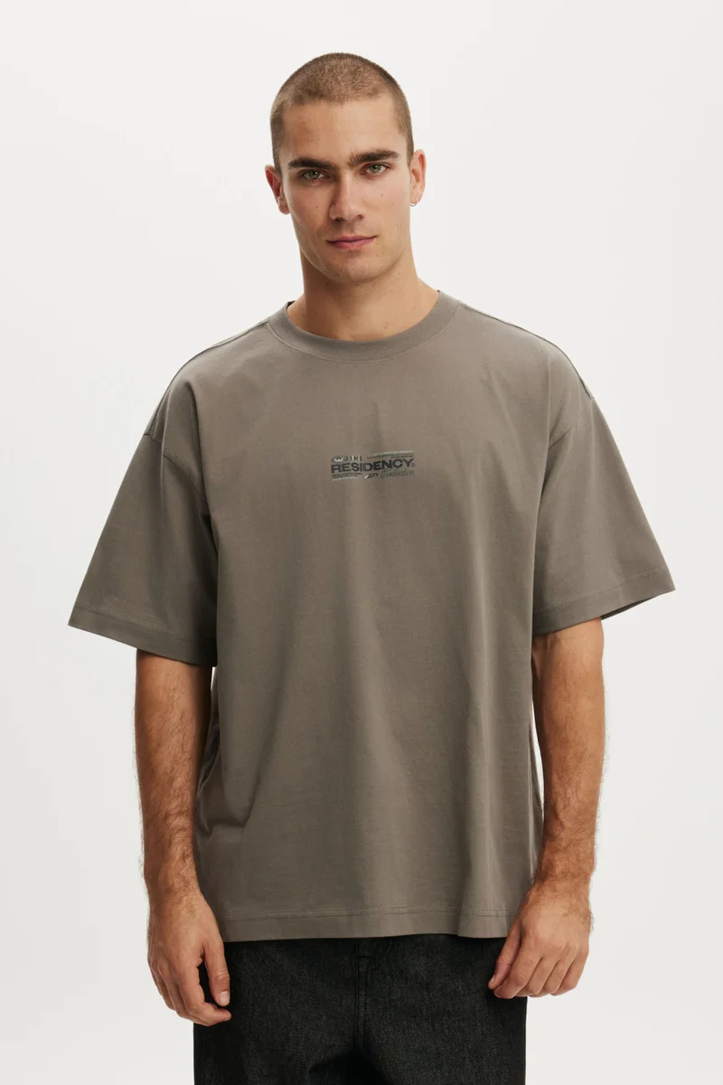 Box Fit Text T-Shirt