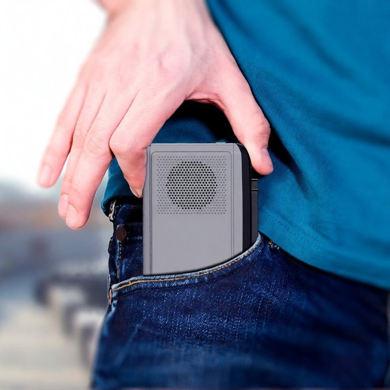 Ezcap Cassette Tape Player Portable AM FM Radio Built-In Speaker - Recordable Walkman with 3.5mm Headphone Jack for Home Outdoor Activities - Image 5