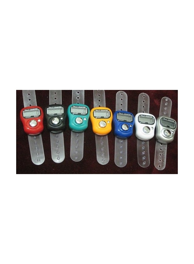Electronic Swimming Counter Light Ring With Strap To Adjust On Finger Size Different Colors - Image 2