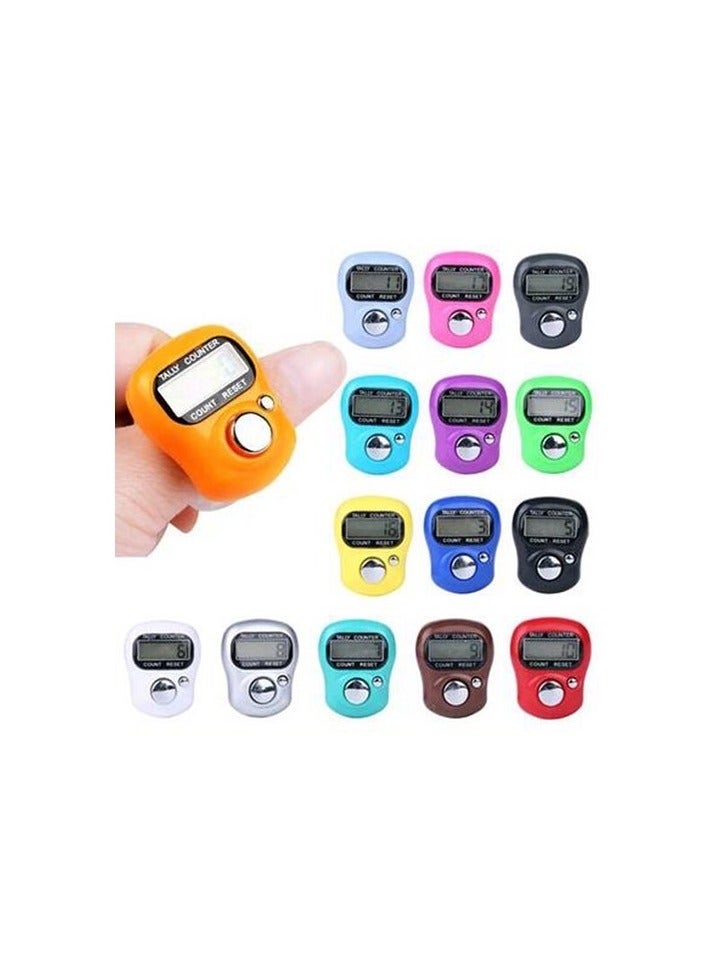 Electronic Swimming Counter Light Ring With Strap To Adjust On Finger Size Different Colors - Image 1