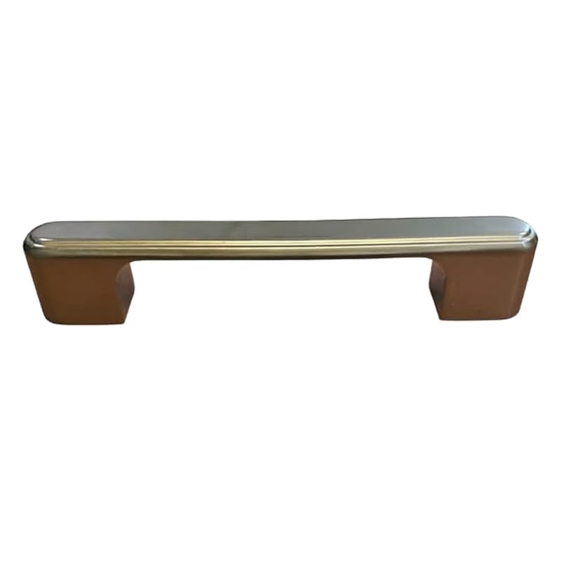 POSHOVA POSHOVA Premium Drawer 96MM Handle Harrier for KitchenCabinet Pull Handles for Cupboard DrawersWindow HandleWardrobe Handle Pack of 2 Satin Black 96MM  - Image 1