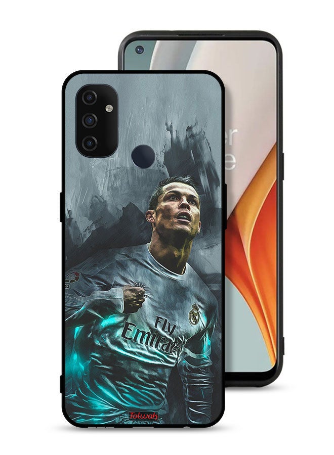 Tolwak OnePlus Nord N100 Protective Case Cover Cristiano Ronaldo Art - Image 1