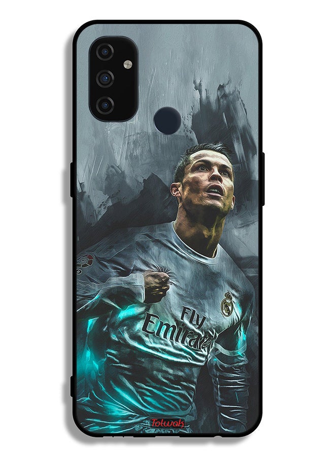 Tolwak OnePlus Nord N100 Protective Case Cover Cristiano Ronaldo Art - Image 2
