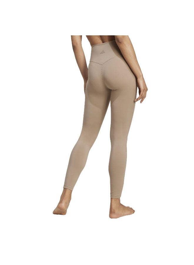 Adidas Adidas All Me Sculpt L Brown Tights (7/8) Tights For Women - Image 3