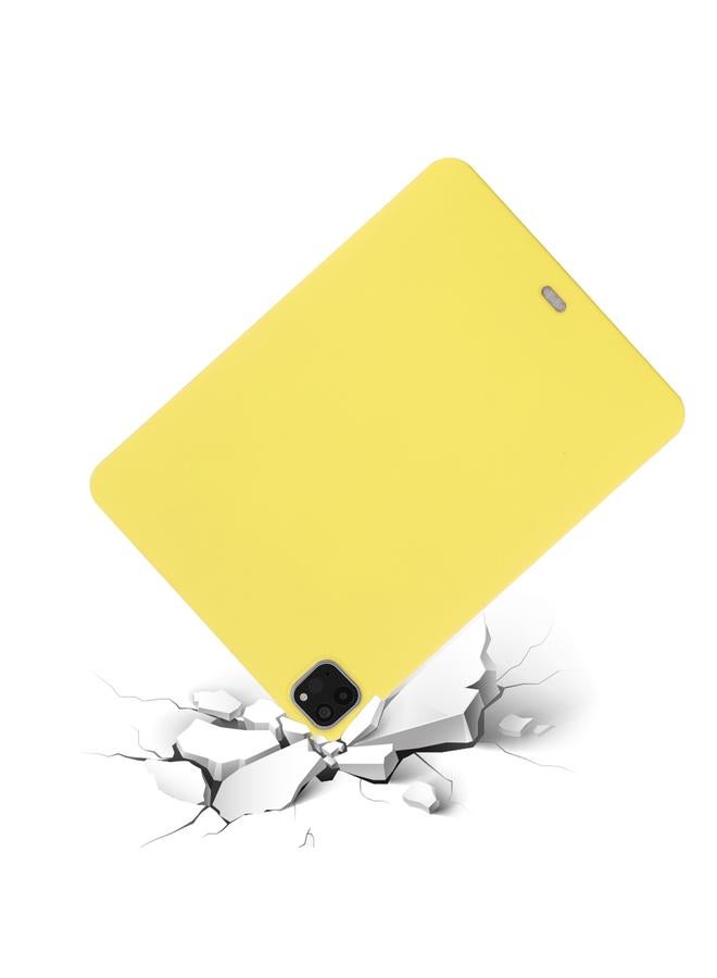 زبون جراب لجهاز iPad Pro 11 2018 / 2020 مصنوع من السيليكون السائل بلون سادة ومضاد للسقوط وغطاء كامل واقٍ للكمبيوتر اللوحي - Image 4