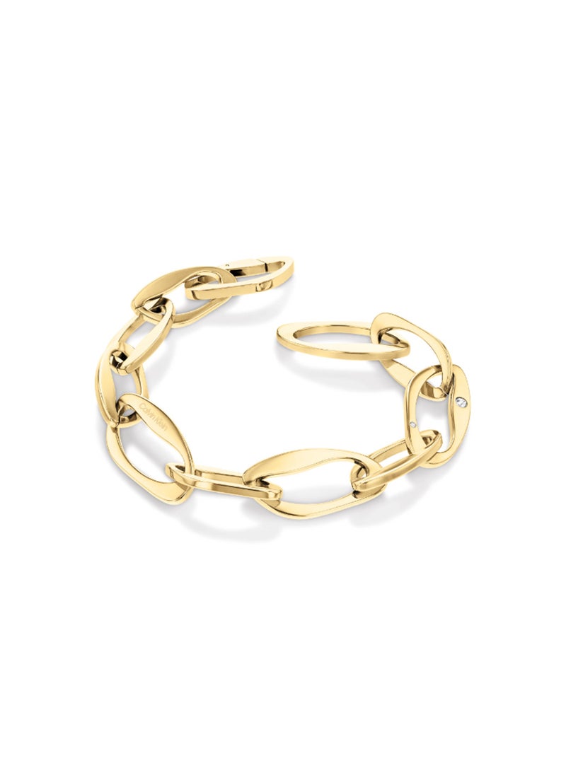 CALVIN KLEIN CALVIN KLEIN JEWELRY HARMONIOUS CONNECTION WOMENS LINK BRACELET - 35000686  - Image 1