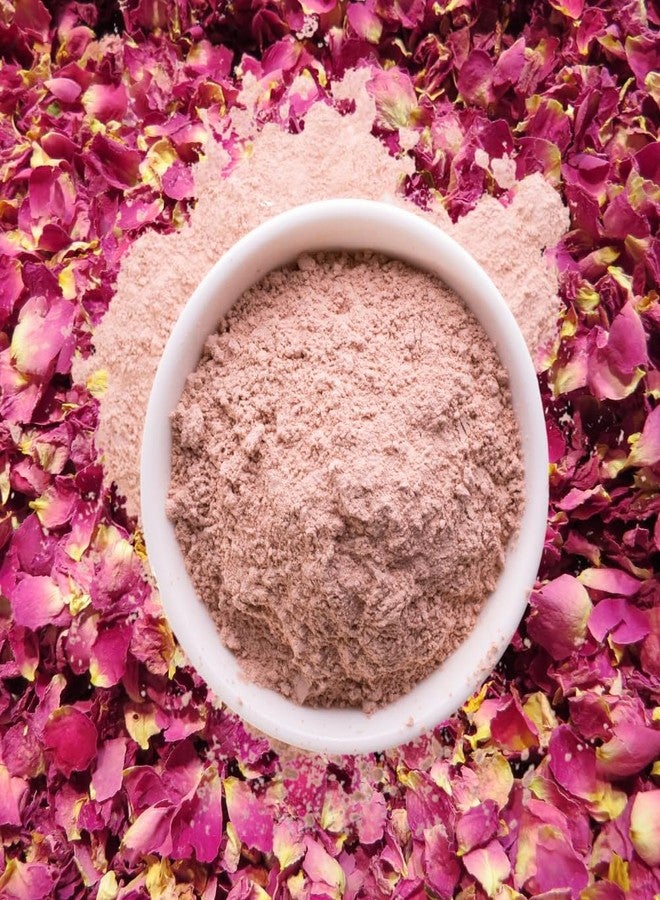 STAMIO Rose Petal Powder 750 gm for Face Pack, Skin Care, Mask, Bath, Glowing, Facial, Tanning | Sun Dried Gulab Patti | Natural Rosa indica | Suitable For All Skin Types Men & Women | In Pouch 26.46 oz - Image 4
