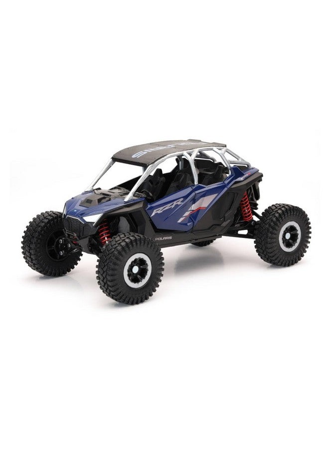 NewRay 1:18 Scale Polaris RZR Pro R 4 Rock Crawler Blue (Azure Crystal) 58466A - Image 1