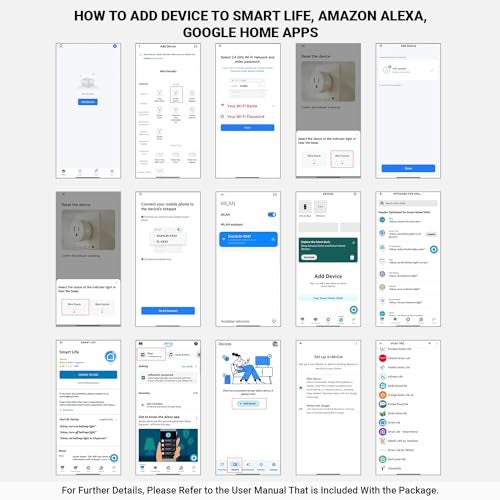 Tukzer 16A WiFi Smart Plug, Compatible with Alexa & Google Home Assistant, Suitable for Large Appliances like Geysers, Microwave Ovens, and Air Conditioners, Energy Monitoring, Wireless Control - Image 2
