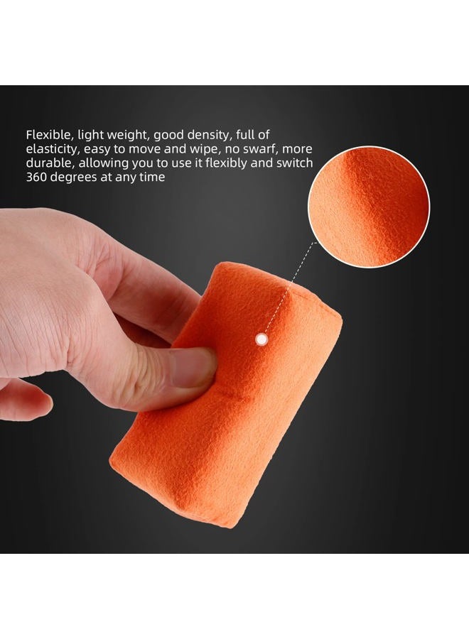 SPTA Microfiber Applicator Pad, Car Detailing Suede Sponge Applicator, 10pcs Coating Sponge Pads for Cars, Ceramic Spray Coating, Applying Wax, Sealants & Other Conditioners - Image 3