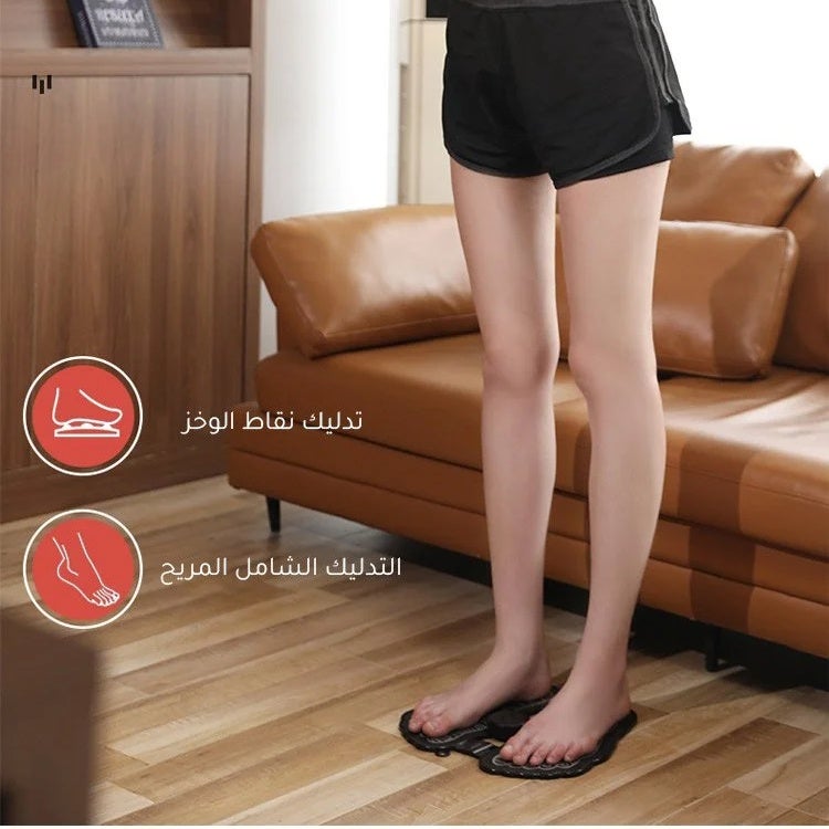 جهاز تدليك القدمين اللاسلكي بالعلاج النبضي وجهاز تحكم عن بعد - Image 4