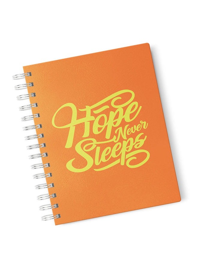 LOUD UNIVERSE Hope Never Sleep Spiral Notebook Hardcover  - Image 1
